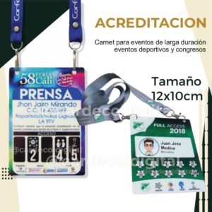 ACREDITACIÓN DEPORTIVA Y EVENTOS