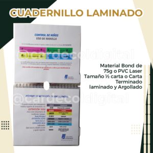 CUADERNILLO LAMINADO