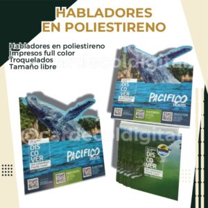 Habladores Troquelados