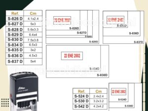 SELLO FECHADOR AUTOENTINTABLE