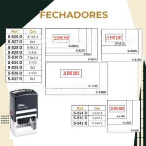 SELLO FECHADOR AUTOENTINTABLE