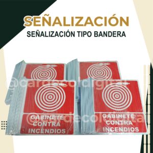 Señalización Tipo Bandera