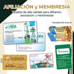 TARJETA GIFT CARD, REGALO Y/O CLIENTE FIEL